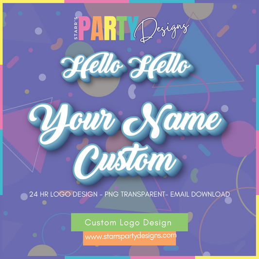 CUSTOM LOGO | HELLO HELLO