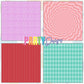 ALICE IN WONDERLAND PASTEL SOLIDS PAPER PACK