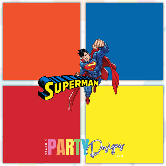 SUPERMAN SOLIDS PAPER PACK