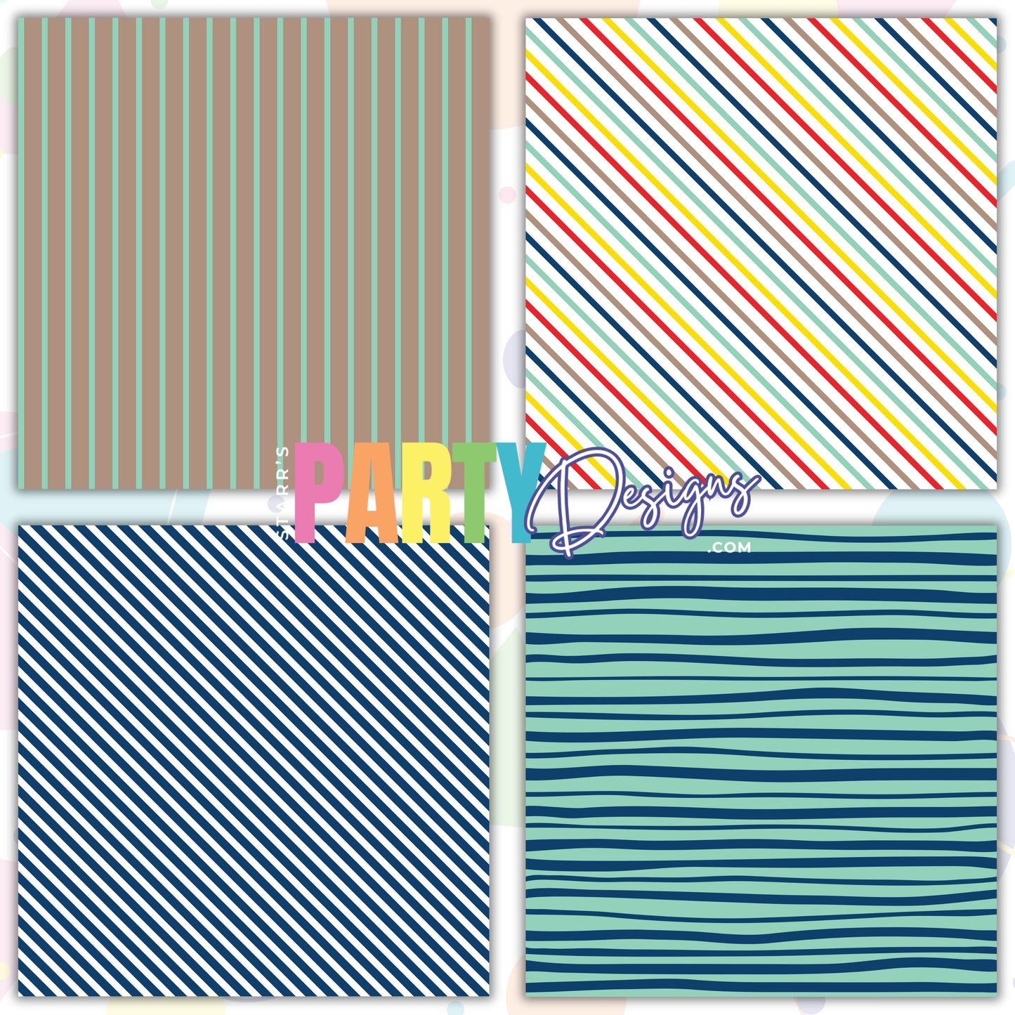 AWESOME STRIPES PAPER PACK