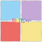 BLUE'S CLUES PASTEL SOLIDS PAPER PACK