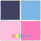 BLUEY GIRL SOLIDS PAPER PACK