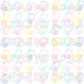 HELLO KITTY PASTEL MERMAID PAPER PACK 1