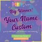 CUSTOM LOGO | BIG WINNER!