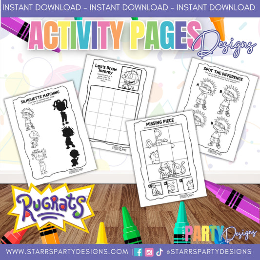 RUGRATS ACTIVITY PAGES 2