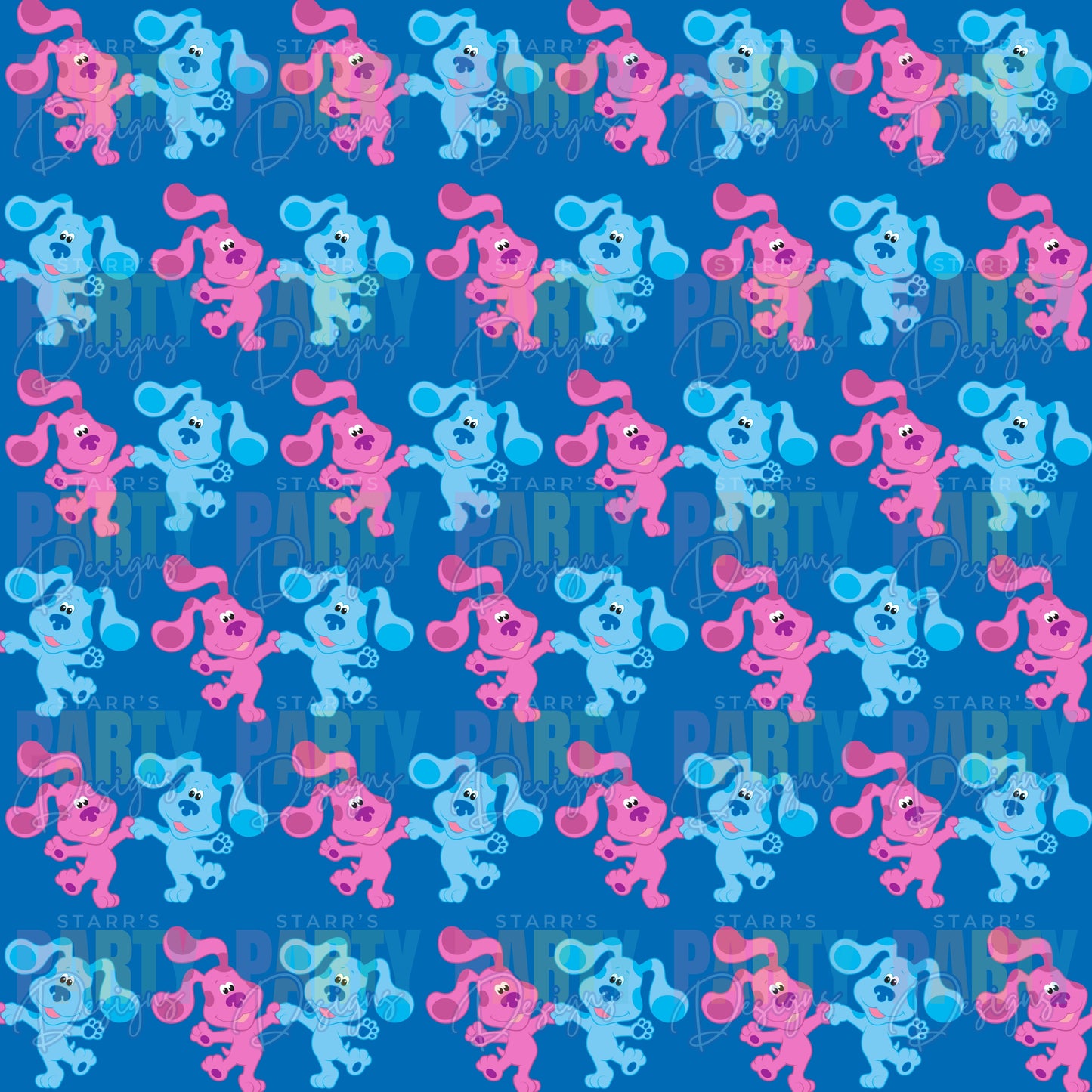 BLUE'S CLUES PINK & BLUE PAPER PACK 1