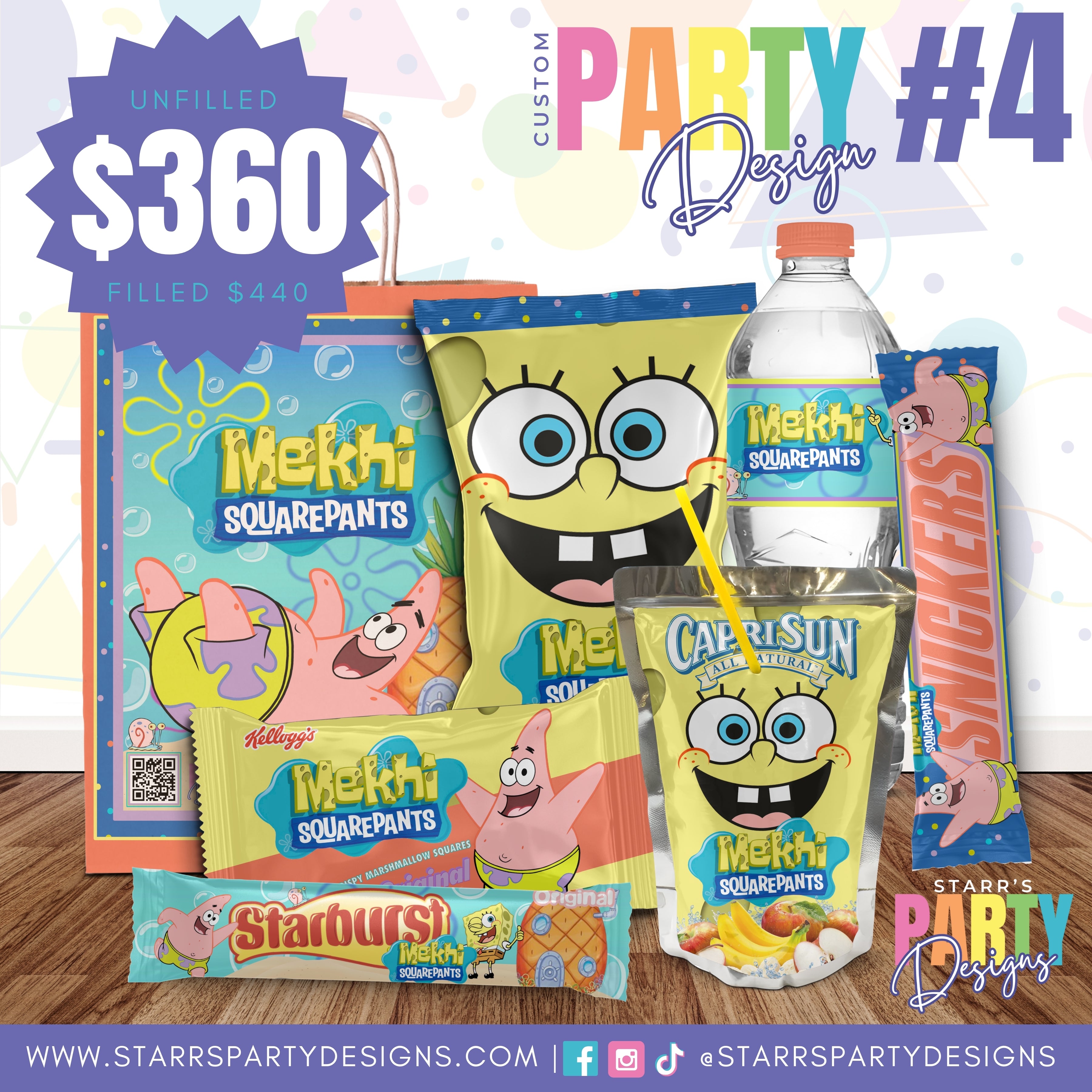 Partyl Design CUSTOM PARTY DESIGN 4 – Starr's Party Designs