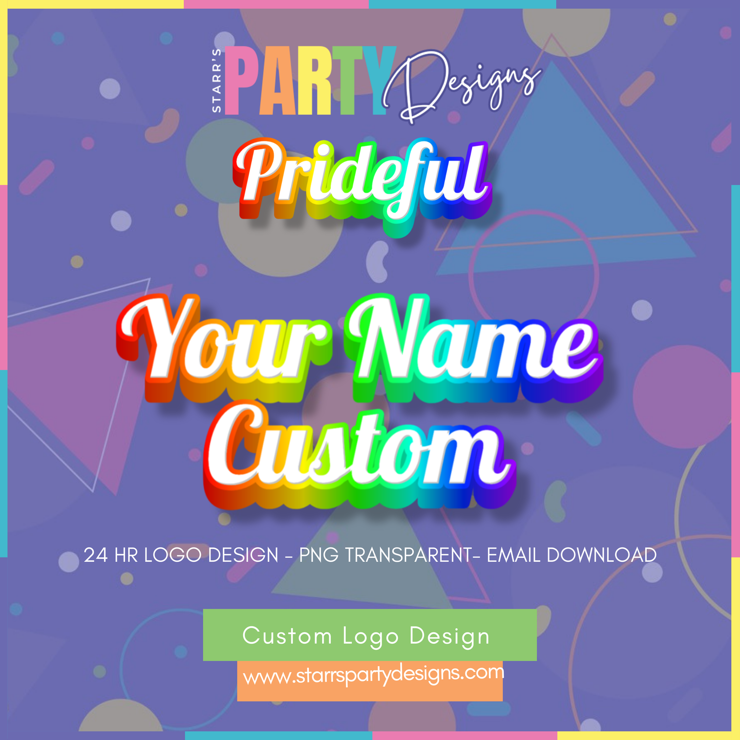 CUSTOM LOGO | PRIDEFUL