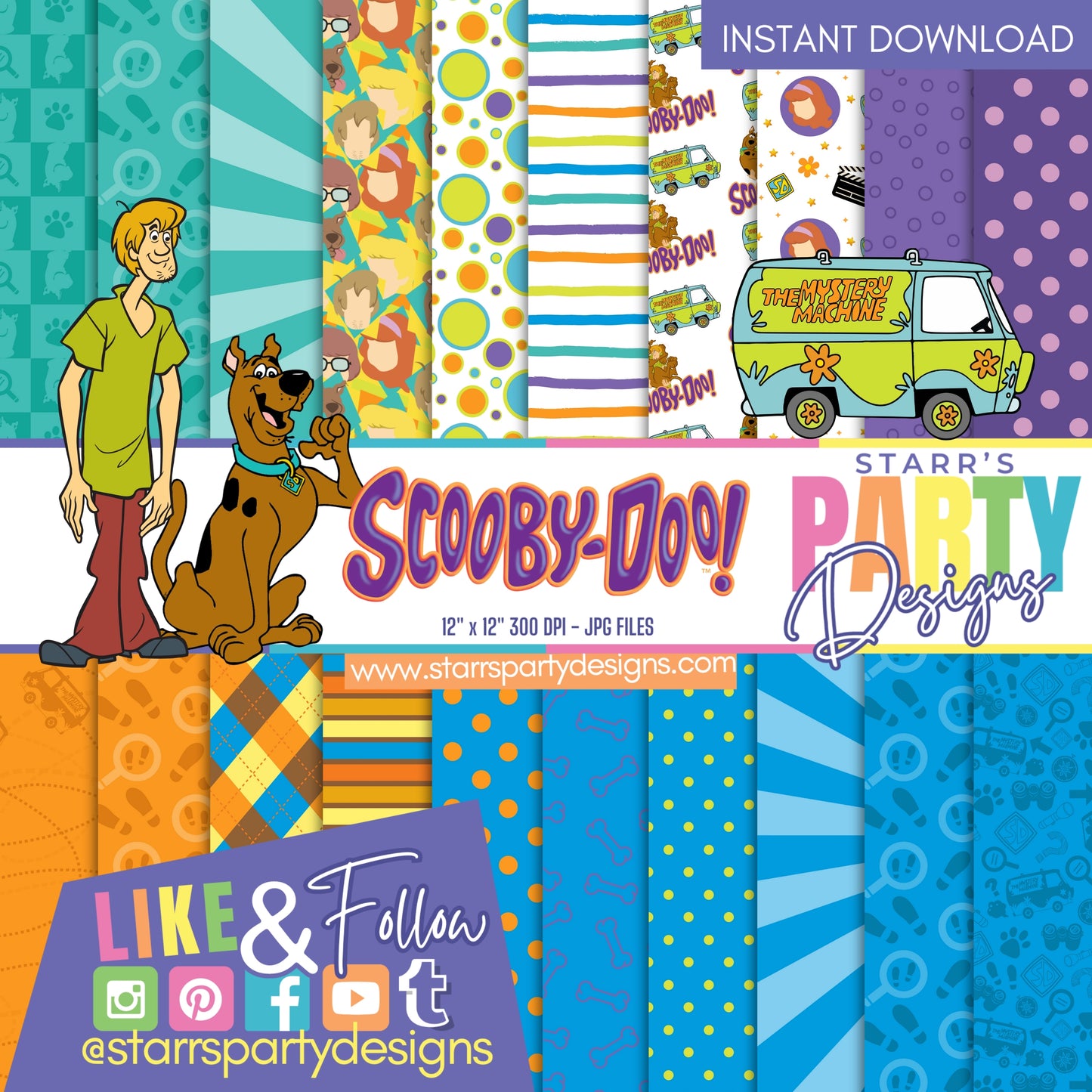 SCOOBY DOO PAPER PACK 5