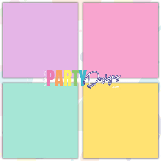 HELLO KITTY PASTEL MERMAID SOLIDS PAPER PACK