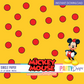 MICKEY MOUSE RED DIGITAL PAPER 2