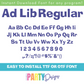 AB LIB REGULAR FONT