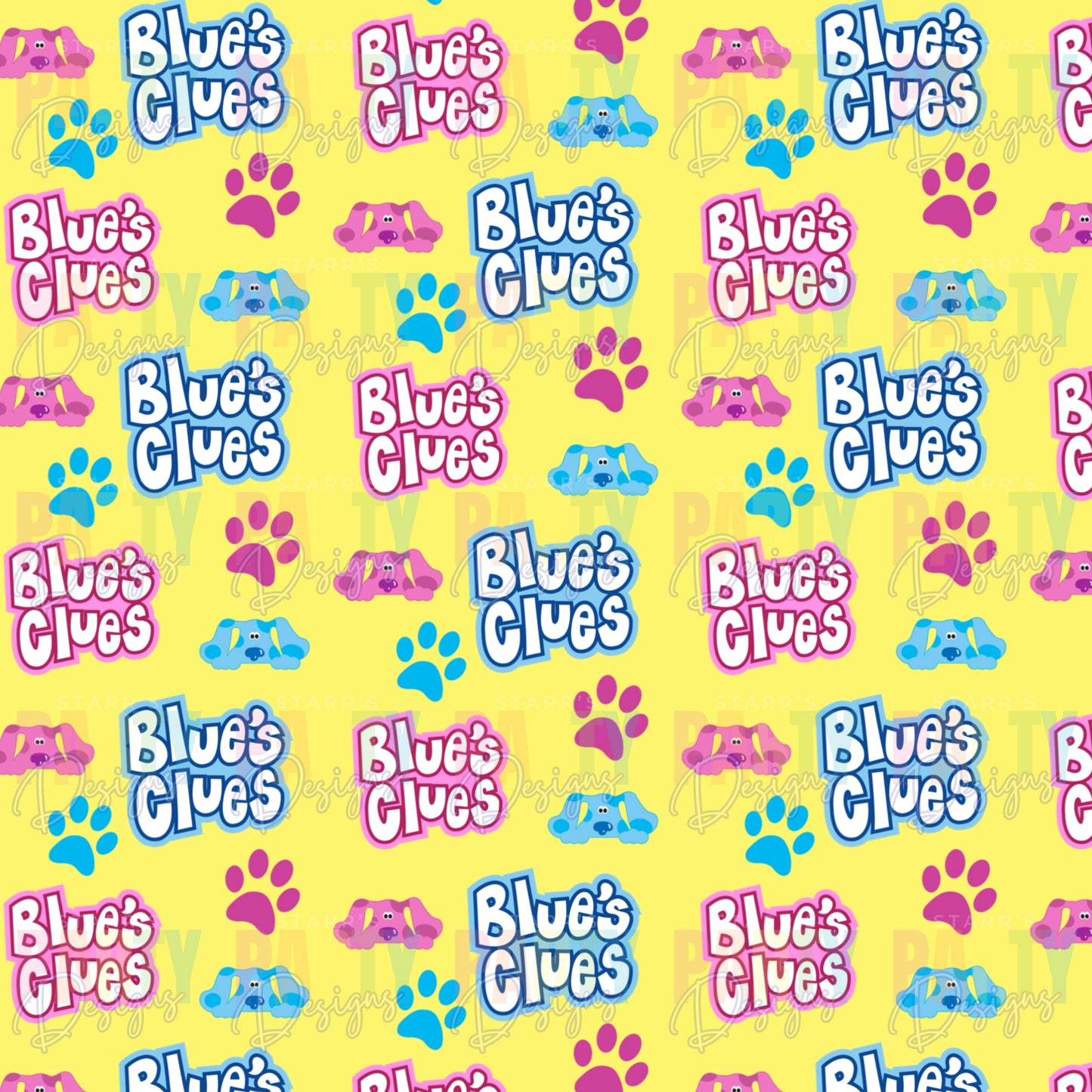 BLUE'S CLUES COLORFUL PAPER PACK A2