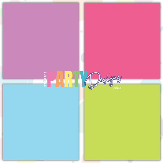 SPA PARTY SOLIDS PAPER PACK