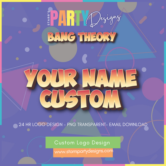 CUSTOM LOGO | BANG THEORY