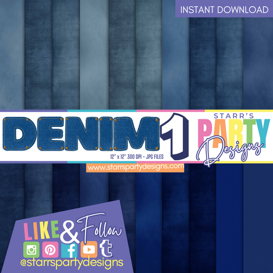 DENIM PAPER PACK 1