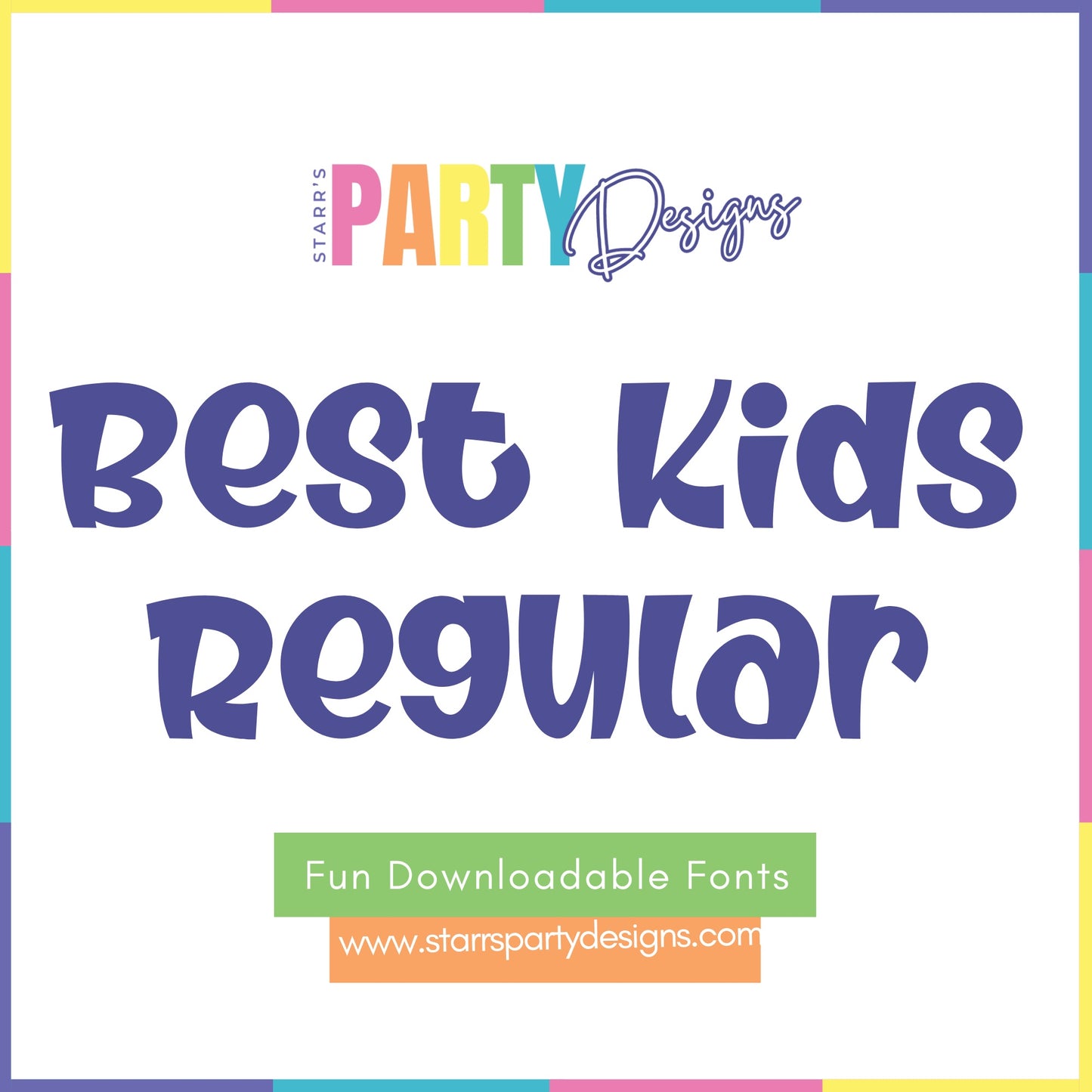 BEST KIDS REGULAR FONT