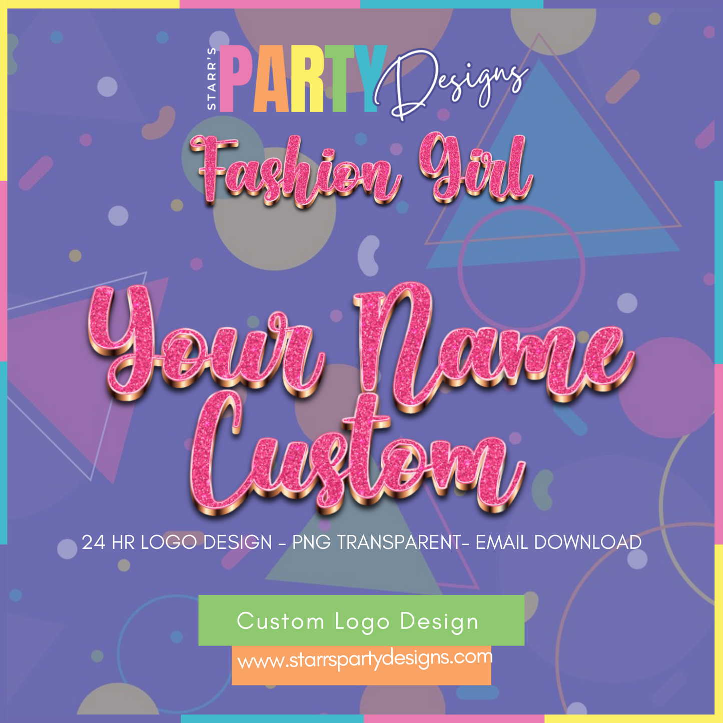 CUSTOM LOGO | FASHION GIRL