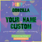 CUSTOM LOGO | GODZILLA