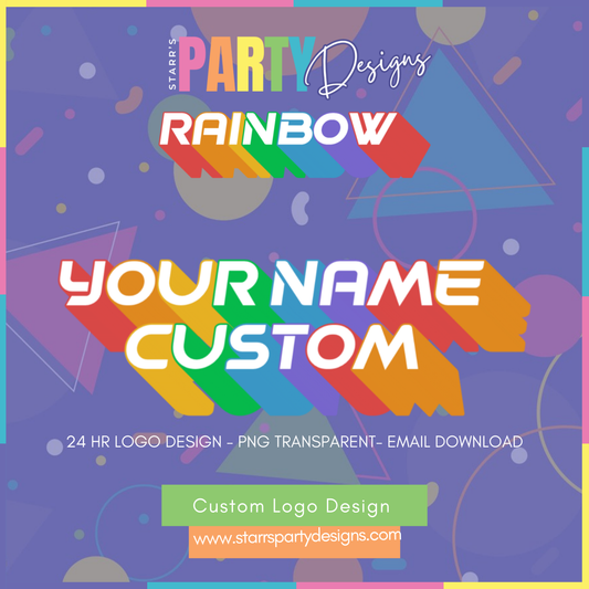 CUSTOM LOGO | RAINBOW