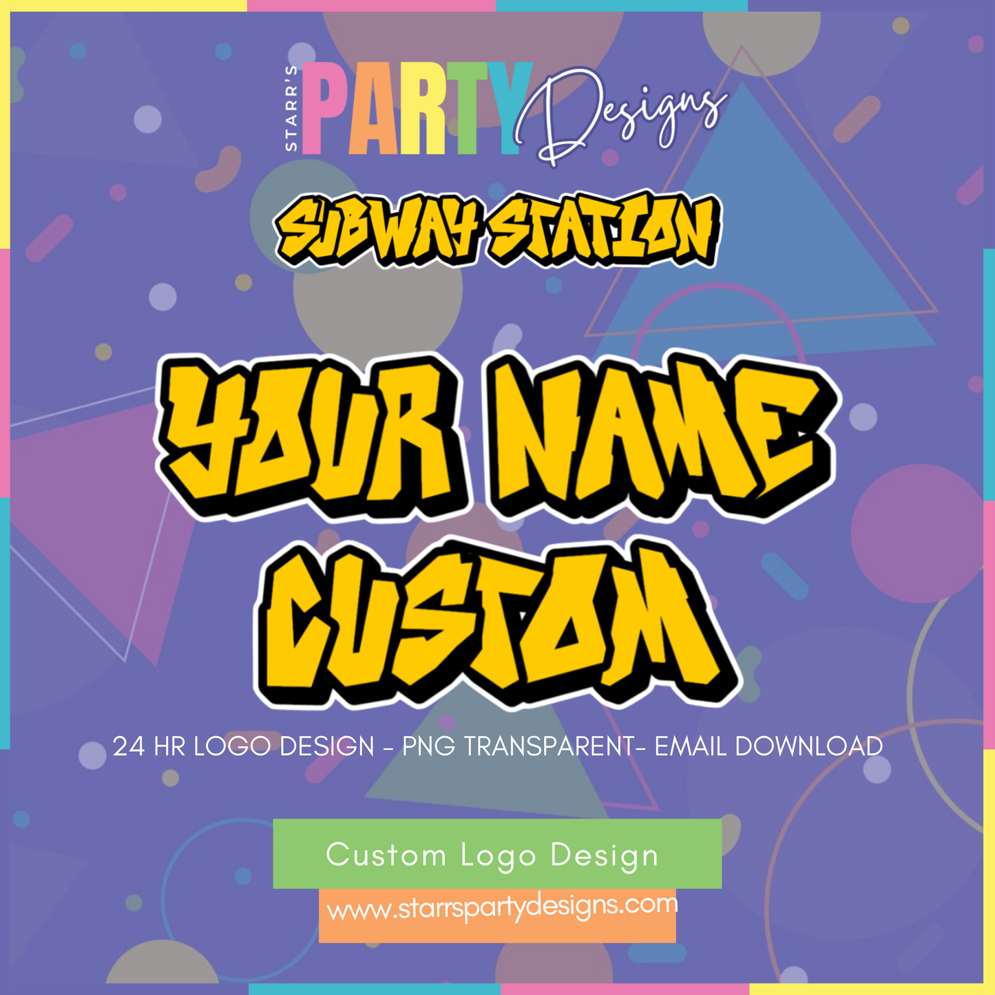 CUSTOM LOGO | SUBWAY STATION