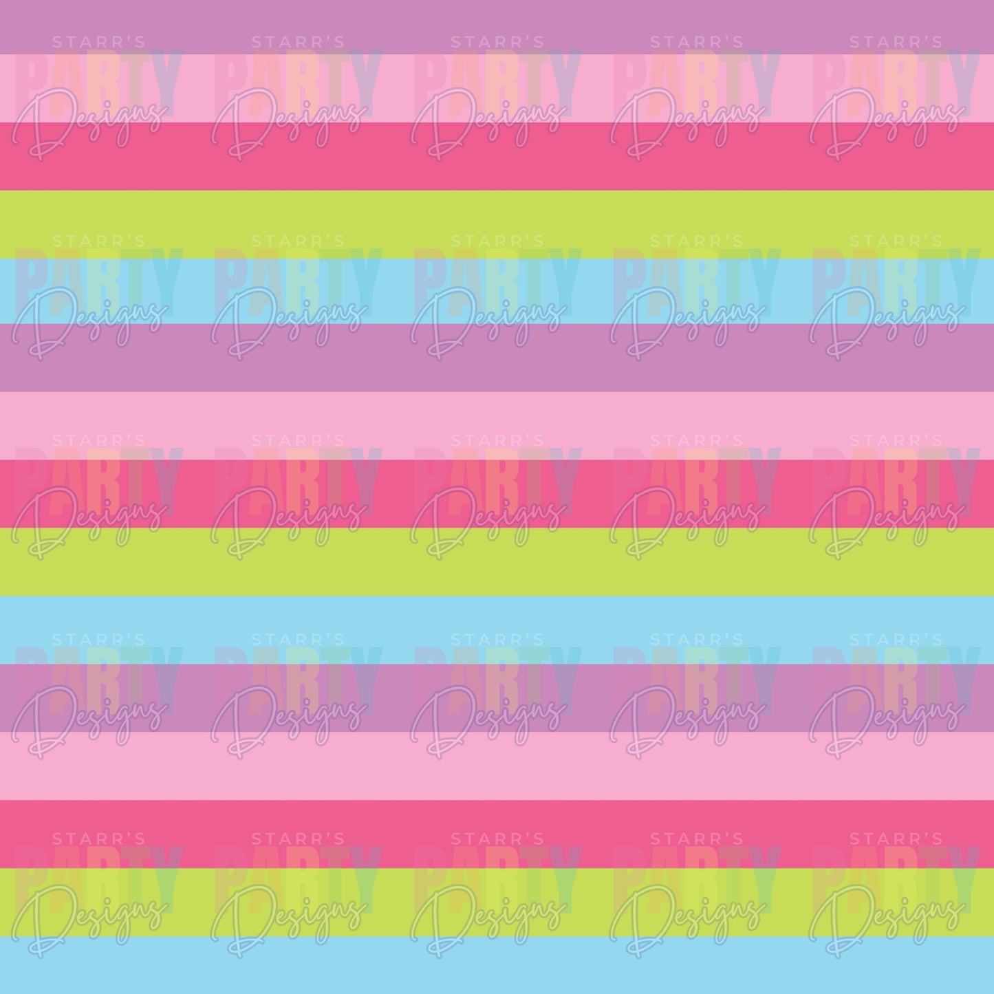 SPA PARTY STRIPES PAPER PACK