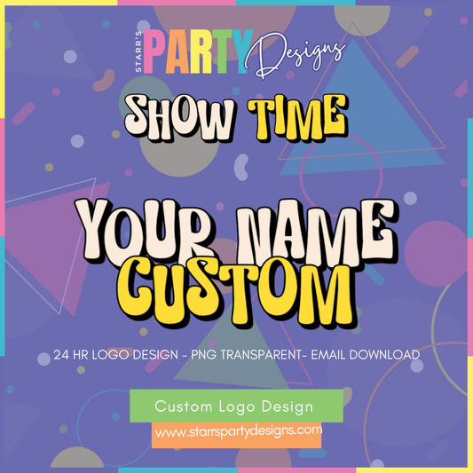 CUSTOM LOGO | SHOW TIME