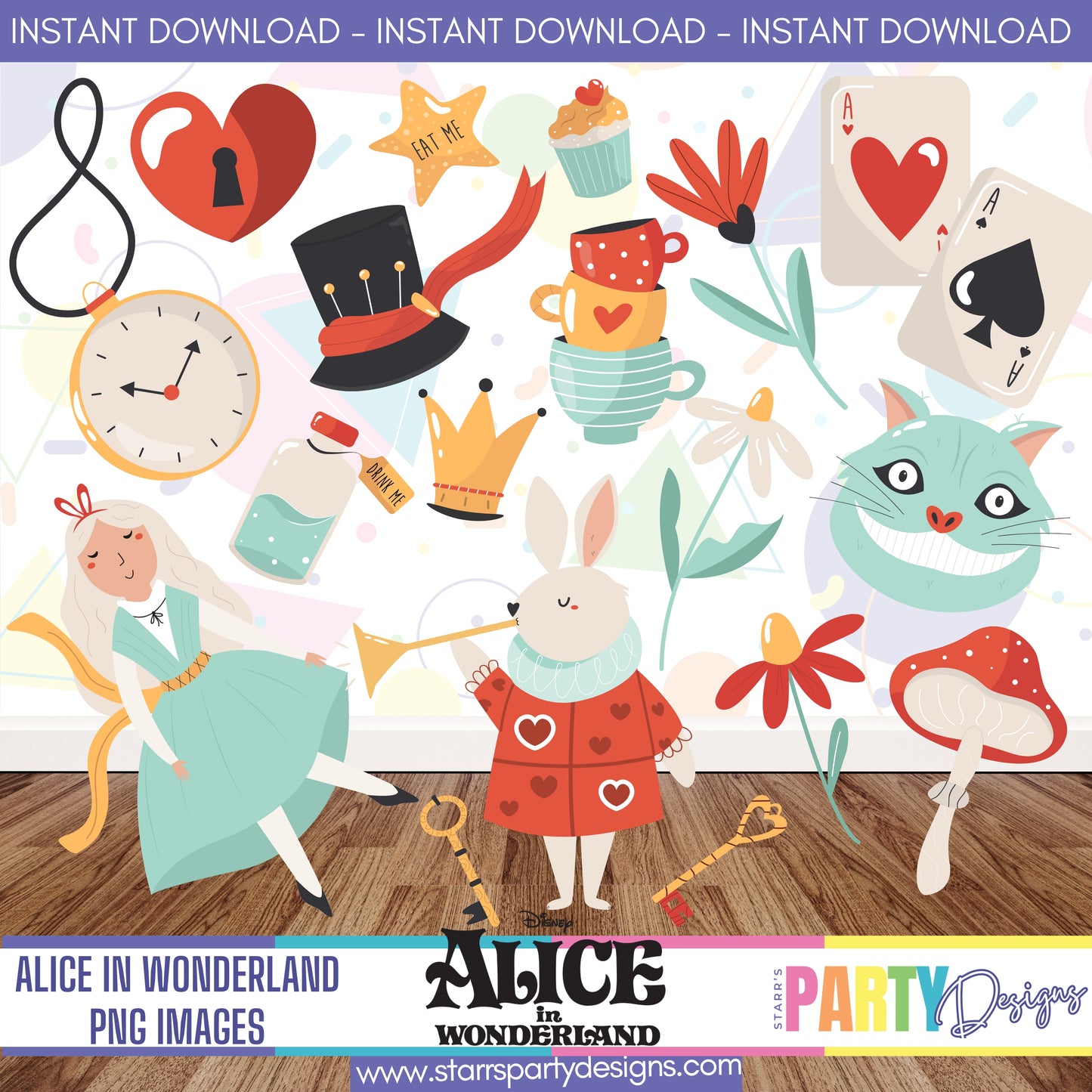 ALICE IN WONDERLAND 2 PNG IMAGES