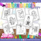 BARBIE COLORING PAGES 2