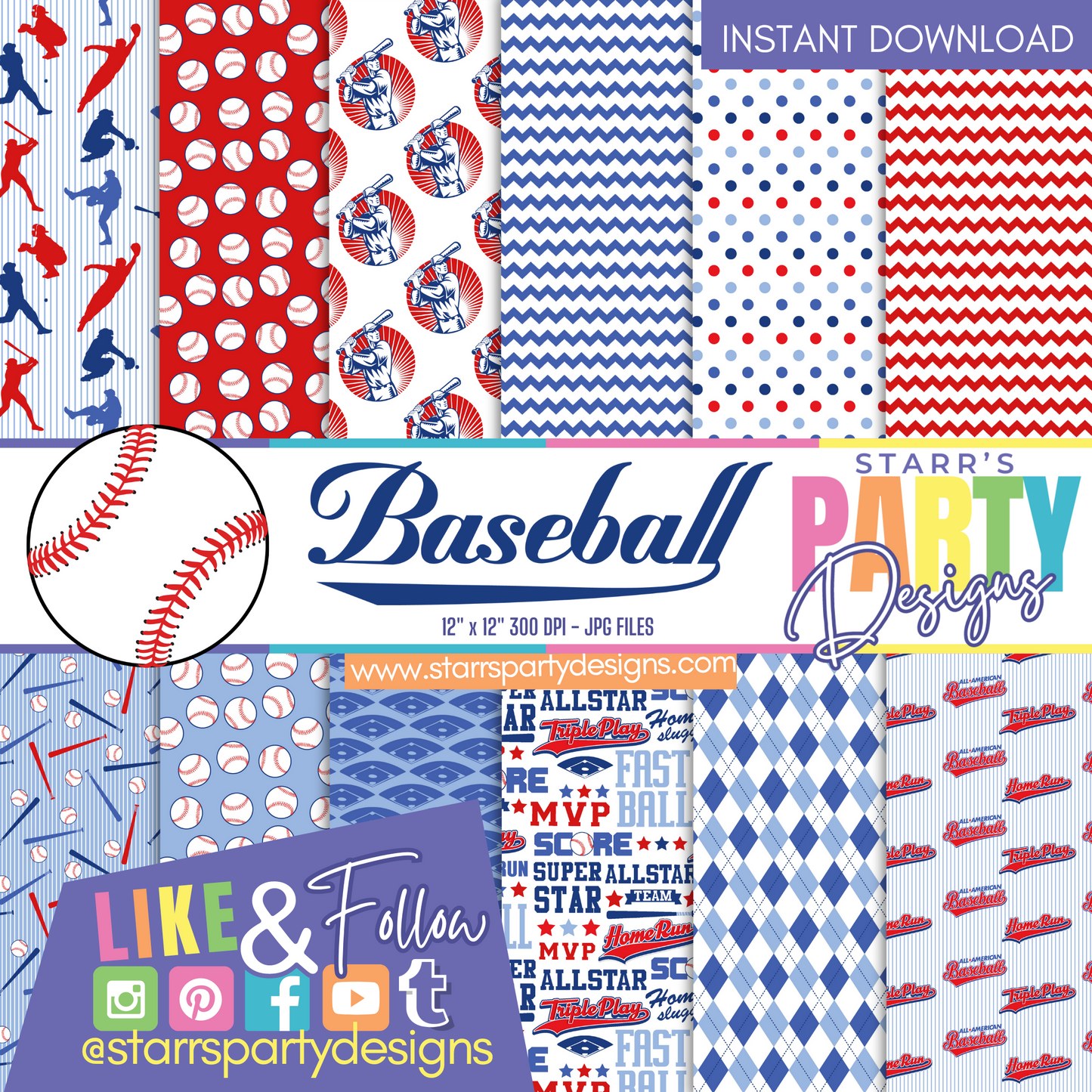 BASEBALL PAPER PACK 1