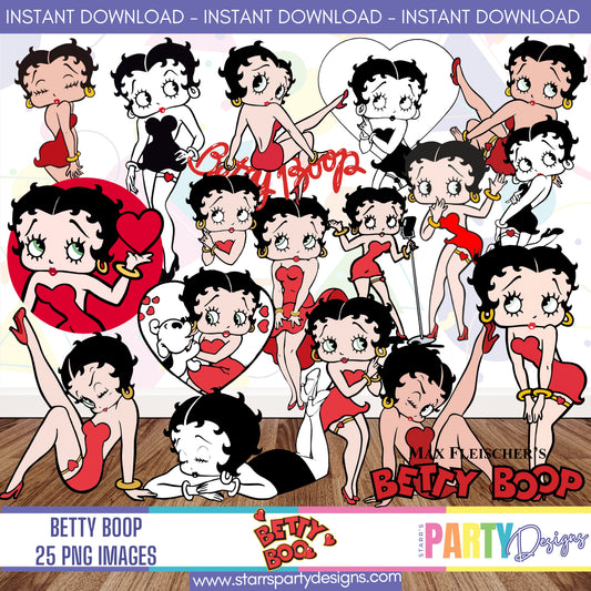 BETTY BOOP PNG IMAGES