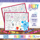 PLACEMAT ACTIVITY SHEET | BLUE'S CLUES A2