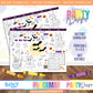 PLACEMAT ACTIVITY SHEET | BLUEY HALLOWEEN A2