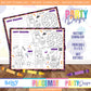 PLACEMAT ACTIVITY SHEET | BLUEY HALLOWEEN A1