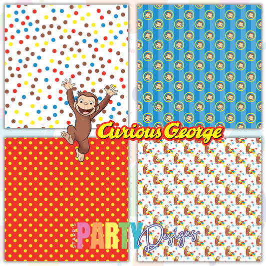 CURIOUS GEORGE PAPER PACK 1