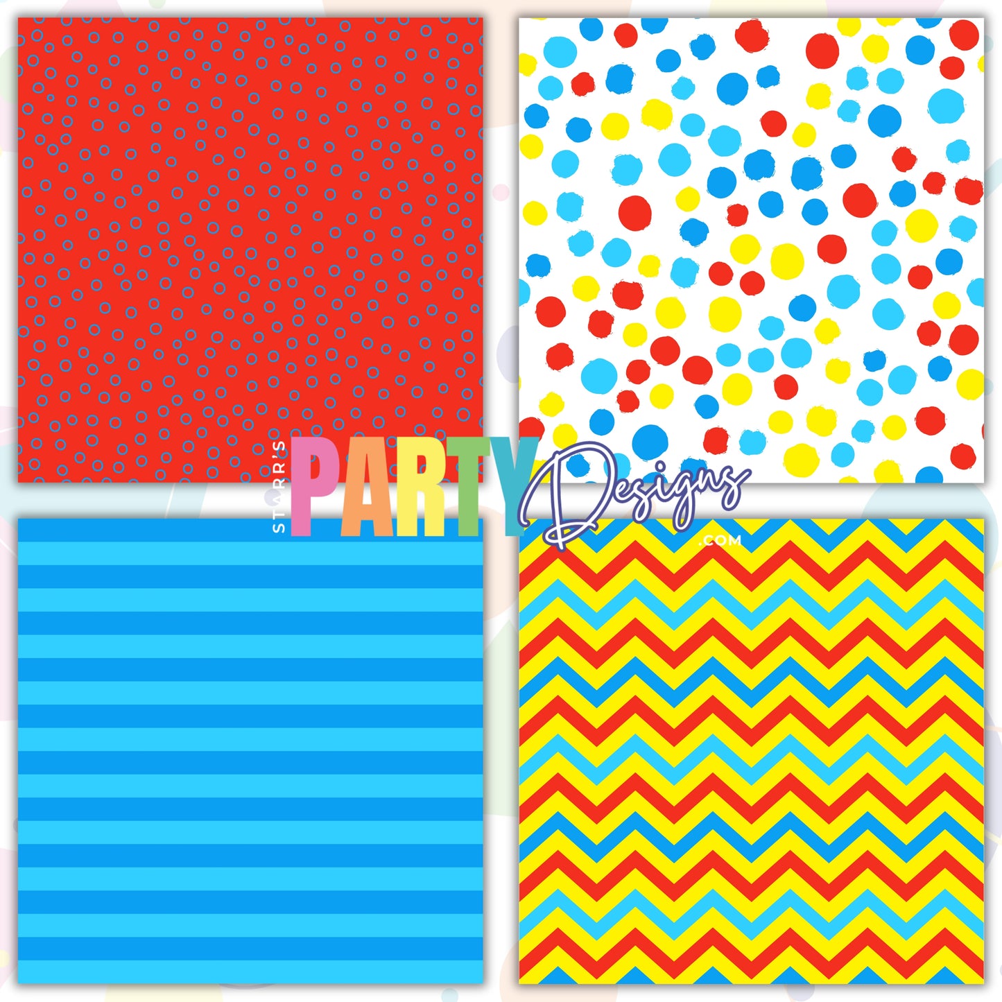 DR. SEUSS DIGITAL PAPER PACK 1