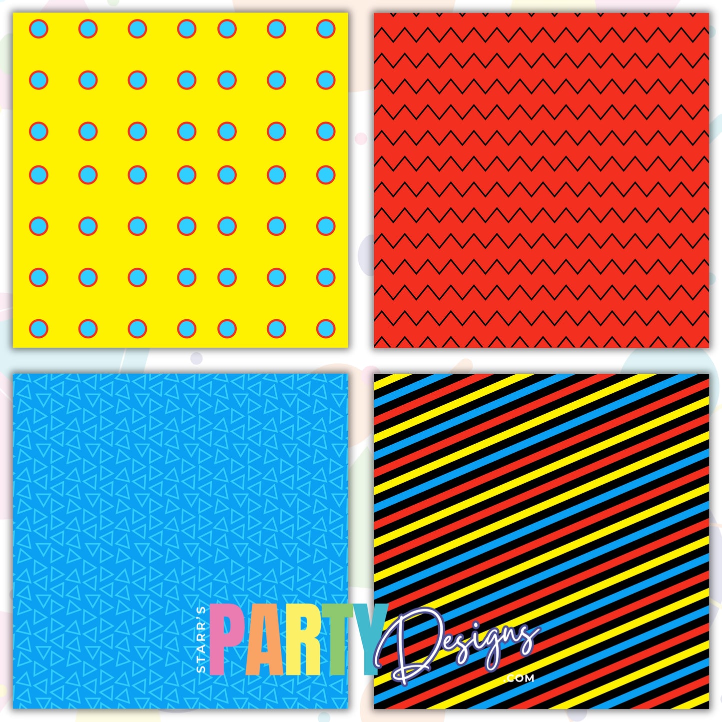 DR. SEUSS DIGITAL PAPER PACK DELUXE 1