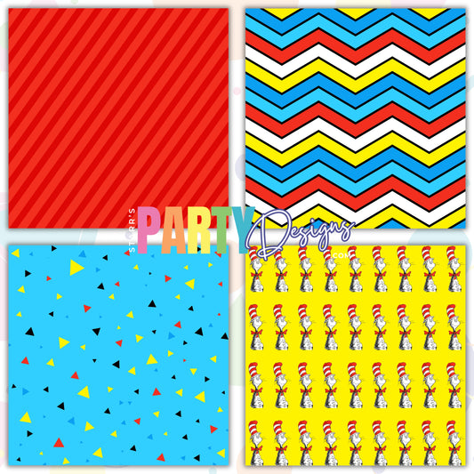 DR. SEUSS DIGITAL PAPER PACK 1