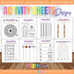 HALLOWEEN ACTIVITY SHEETS A1