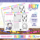 PLACEMAT ACTIVITY SHEET | HELLO KITTY PASTEL MERMAID A1