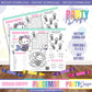 PLACEMAT ACTIVITY SHEET | HELLO KITTY PASTEL MERMAID A3