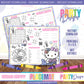 PLACEMAT ACTIVITY SHEET | HELLO KITTY PASTEL MERMAID A4