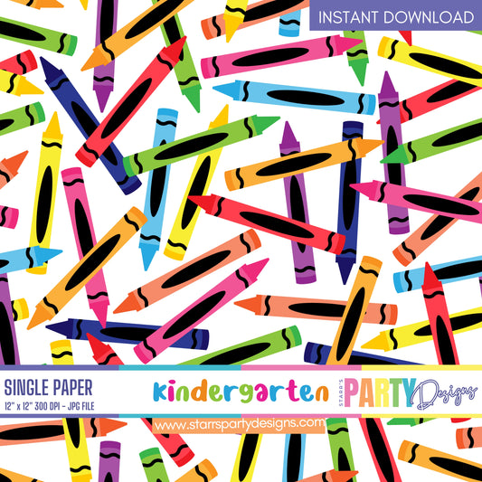 KINDERGARTEN DIGITAL PAPER 3