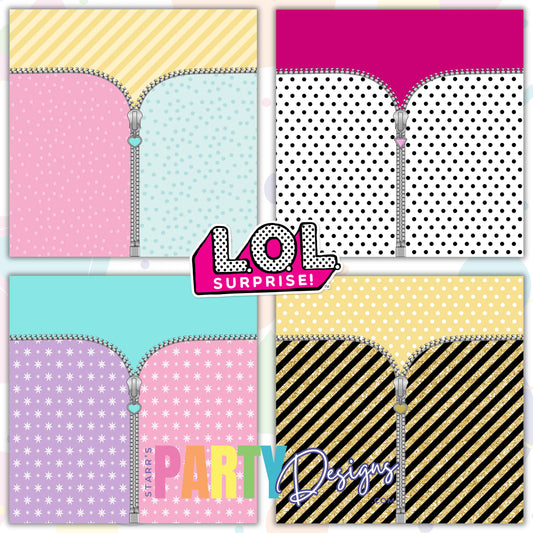 LOL DOLLS PAPER PACK 3