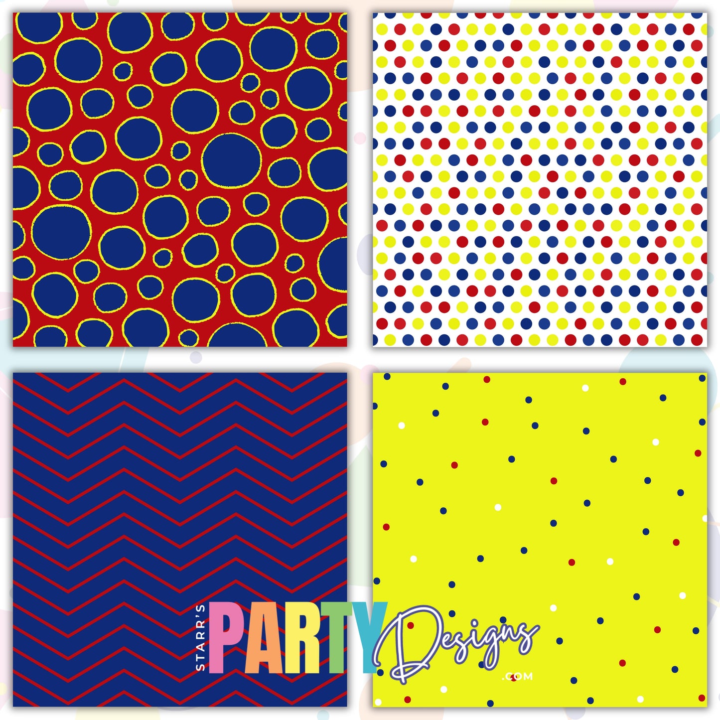 PRIMARY COLORS PAPER PACK 2