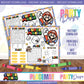 PLACEMAT ACTIVITY SHEET | RETRO SUPER MARIO BROS A1