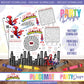 PLACEMAT ACTIVITY SHEET | SPIDEY A2