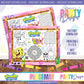 PLACEMAT ACTIVITY SHEET | SPONGEBOB GIRL A3