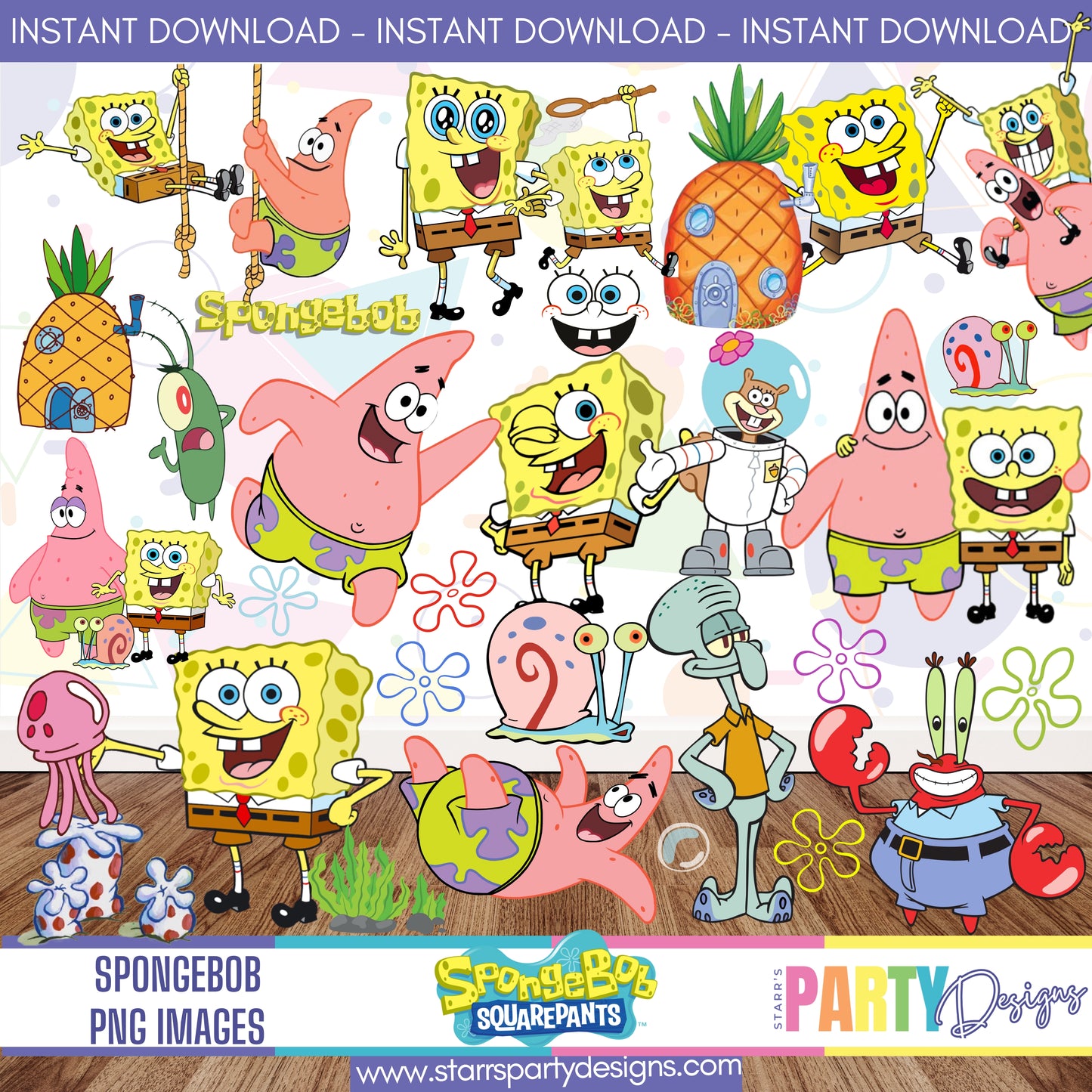 SPONGEBOB SQUAREPANTS PNG IMAGES