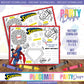 PLACEMAT ACTIVITY SHEET | SUPERMAN A1